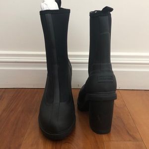 Hunter Heeled sock short Wellington boots